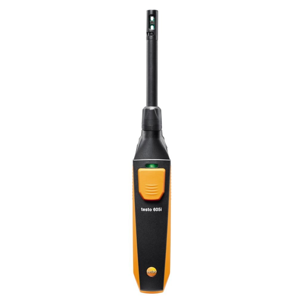 Набор смарт-зондов для холодильных систем (кейс/2x Testo 549i 2 Gen /2x Testo 115i 2 Gen /2x Testo 605i 2 Gen) протокол калибровки батарейки